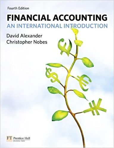 financial accounting an international introduction 4th edition david alexander, prof christopher nobes, chris