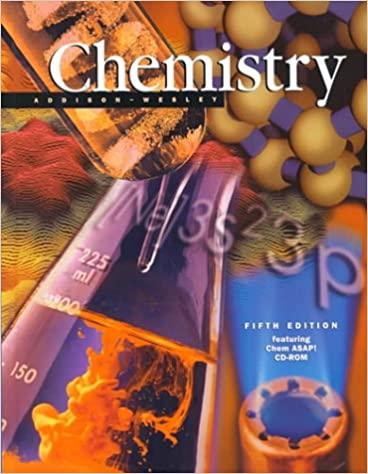 chemistry 5th edition antony c. wilbraham 0201321424, 978-0201321425