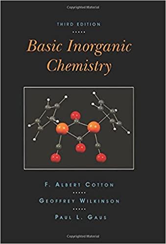 basic inorganic chemistry 3rd edition f. albert cotton, geoffrey wilkinson, paul l. gaus 0471505323,