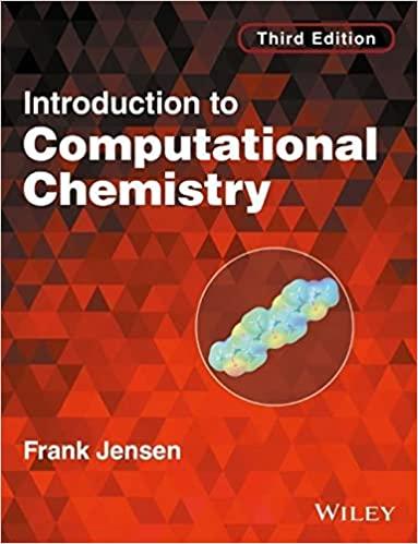 introduction to computational chemistry 3rd edition frank jensen 1118825993, 978-1118825990