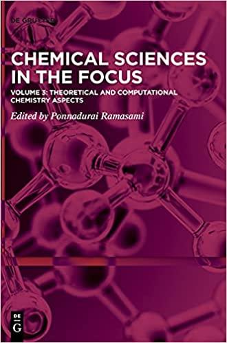 theoretical and computational chemistry aspects 1st edition ponnadurai ramasami 3110739747, 978-3110739749