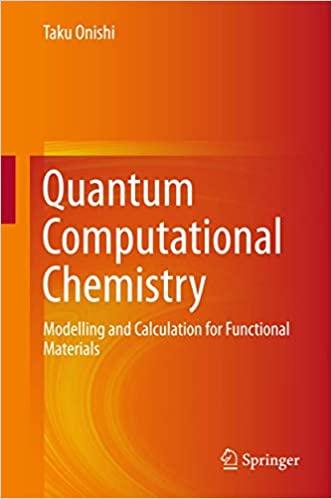 quantum computational chemistry modelling and calculation for functional materials 1st edition taku onishi