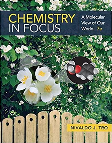chemistry in focus a molecular view of our world 7th edition nivaldo j tro 0534363660, 978-0534363666