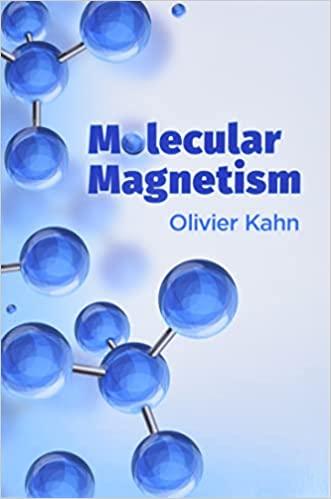 molecular magnetism 1st edition olivier kahn 0486837424, 978-0486837420