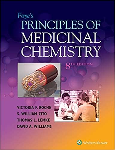 foyes principles of medicinal chemistry 8th edition victoria f roche, william s. zito, thomas lemke, david a.