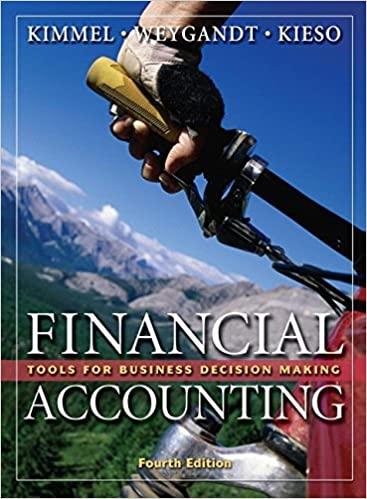 financial accounting tools for business decision making 4th edition paul d. kimmel, jerry j. weygandt, donald