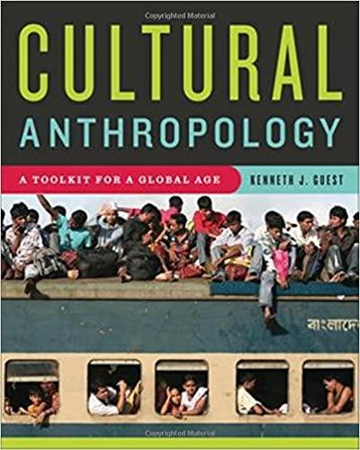 cultural anthropology 1st edition kenneth j. guest 0393929574, 978-0393929577