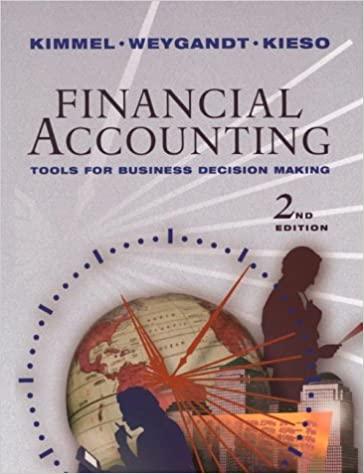 financial accounting tools for business decision making 2nd edition paul d. kimmel, jerry j. weygandt, donald