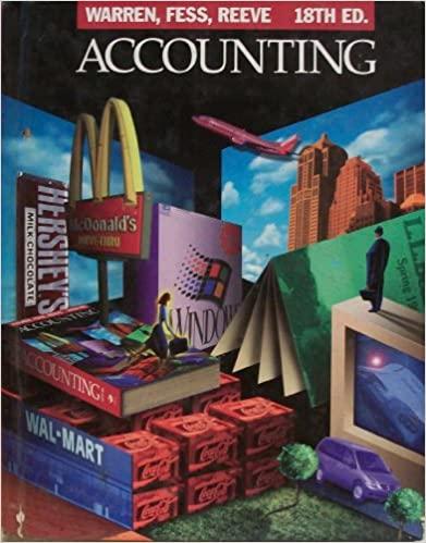accounting 18th edition carl s. warren, philip e. fess, james m. reeve, c.rollin niswonger, jim reeve