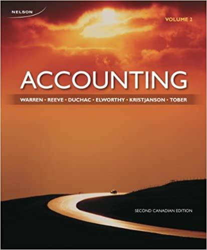 accounting principles 2nd canadian edition sheila carl s. warren, james reeve, jonathan duchac 0124058973,