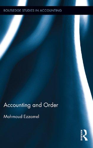 accounting and order 1st edition mahmoud ezzamel 0415482615, 978-0415482615