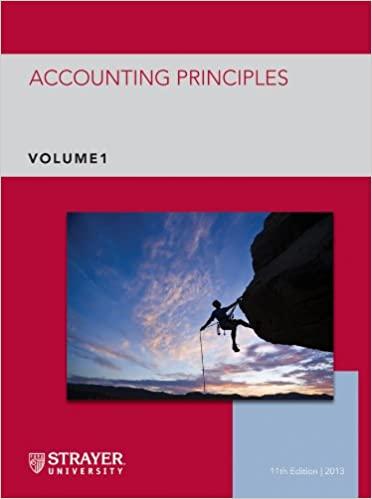 accounting principles volume 1 11th edition jerry a. weygandt, paul d. kimmel, donald e. kieso 1118751752,