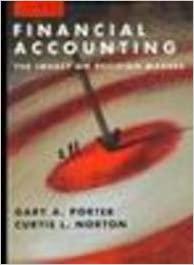 financial accounting the impact on decision makers 2nd edition gary a. porter, curtis l. norton 0030270995,