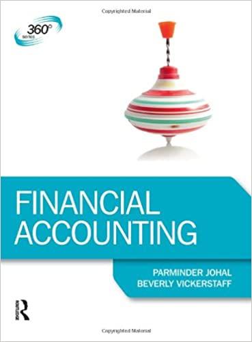 financial accounting 1st edition bev vickerstaff, parminder johal 1444170414, 978-1444170412