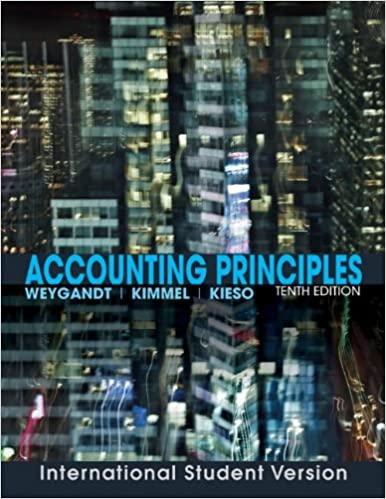 accounting principles 10th edition jerry j. weygandt, paul d. kimmel, donald e. kieso, weygandt kimmel kieso