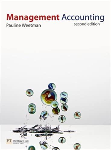management accounting 2nd edition pauline weetman 0273718452, 978-0273718451