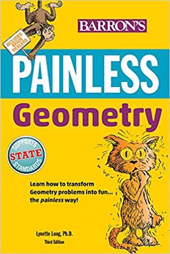 painless geometry 1st edition lynette long 1438010397, 978-1438010397