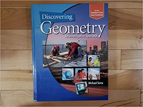 discovering geometry 4th edition michael serra 1465213201, 978-1465213204