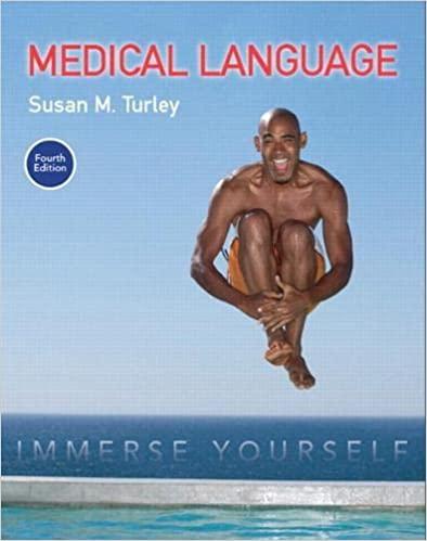 medical language immerse yourself 4th edition susan turley 0134318129, 978-0134318127