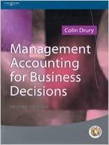 management accounting for business decisions 2nd edition colin drury 1861527705, 978-1861527707