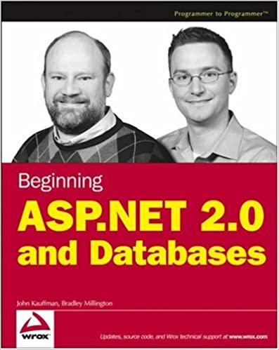beginning asp.net 2.0 and databases 1st edition john kauffman, bradley millington 0471781347, 978-0471781349