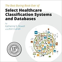 select healthcare classification systems and databases 1st edition katherine s. rowell, ann cutrell