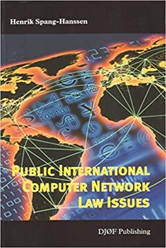 public international computer network law issues 1st edition henrik spang-hanssen 8757414866, 978-8757414868