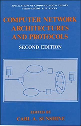 computer network architectures and protocols applications of communications theory 2nd edition carl a.
