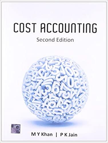 cost accounting 2nd edition m.y. khan, p.k. jain 9339203445, 9789339203443