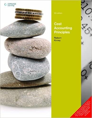 cost accounting principles 14th edition kinney raiborn 9788131521069