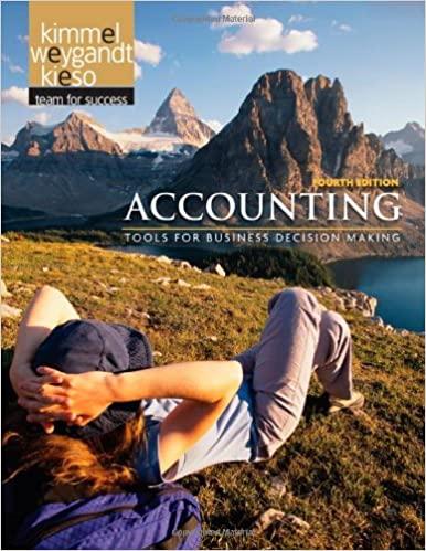 accounting tools for business decision making 4th edition paul d. kimmel, jerry j. weygandt, donald e. kieso