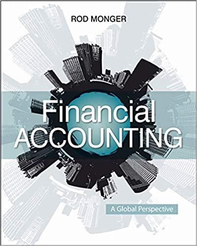 financial accounting a global perspective 1st edition rod monger 0470518405, 978-0470518403