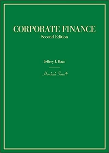 corporate finance 2nd edition jeffrey haas 1684675812, 978-1684675814