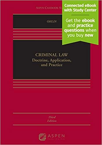 criminal law doctrine application and practice 3rd edition jens david ohlin 1543835120, 978-1543835120