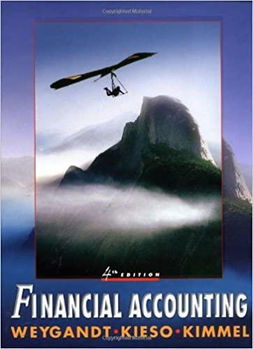 financial accounting 4th edition paul d. kimmel, jerry j. weygandt, donald e. kieso 0471072419, 978-0471072416