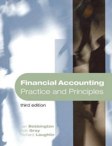 financial accounting practice and principles 3rd edition jan bebbington, m. richard laughlin, robert h. gray,