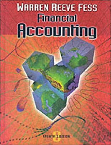 financial accounting 8th edition carl warren, james m. reeve, philip e. fess 0324025394, 978-0324025392