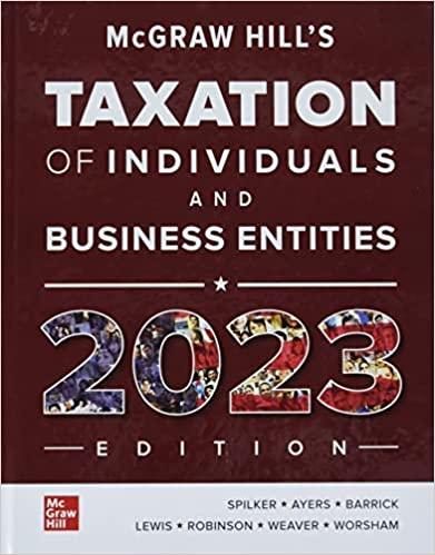 Taxation Of Individuals And Business Entities 2023 Edition