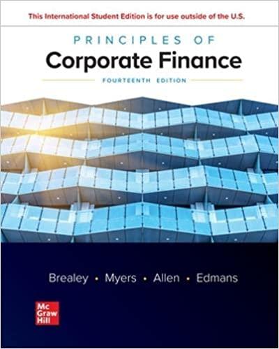 principles of corporate finance 14th edition richard brealey 1265074151, 978-1265074159