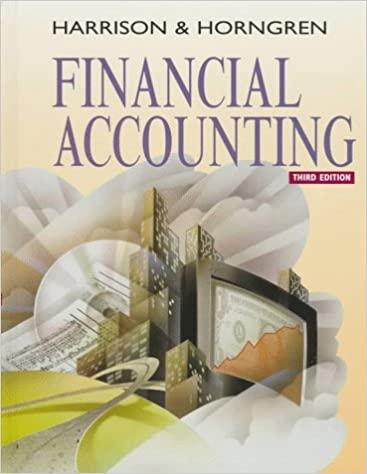 financial accounting 3rd edition charles t. horngren, jr harrison, walter t. 0137419848, 978-0137419845