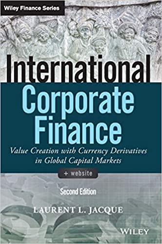 International Corporate Finance Value Creation With Currency Derivatives In Global Capital Markets