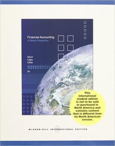 financial accounting a global perspective 5th edition robert libby, patricia libby, daniel g short