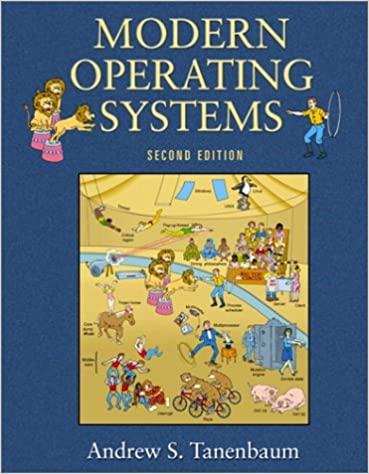 modern operating systems 2nd edition andrew s. tanenbaum 0130313580, 978-0130313584