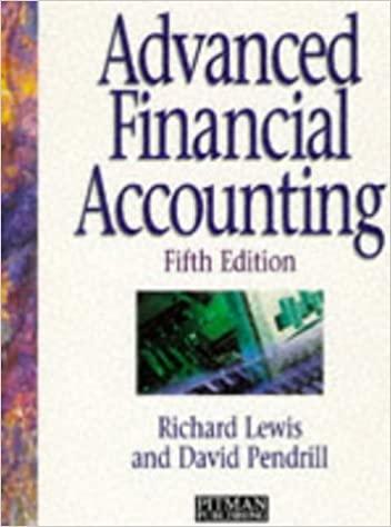 advanced financial accounting 5th edition richard lewis, david pendrill 0273622919, 978-0273622918