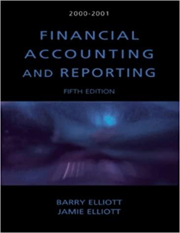 financial accounting and reporting 5th edition barry elliott, jamie elliott 0273651560, 978-0273651567