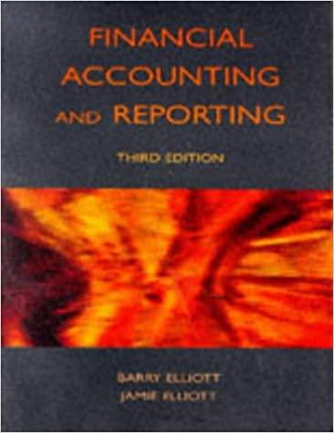 financial accounting and reporting 3rd edition barry elliott, jamie elliott 0139488944, 978-0139488948