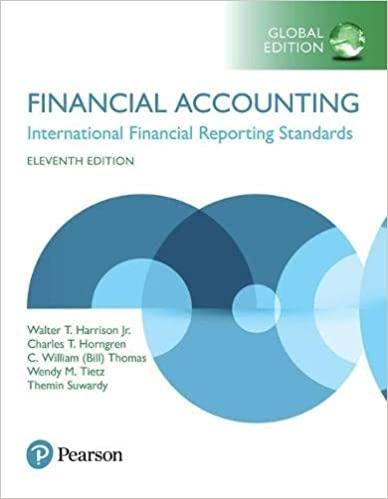 financial accounting international financial reporting standards global edition 11th edition charles t.