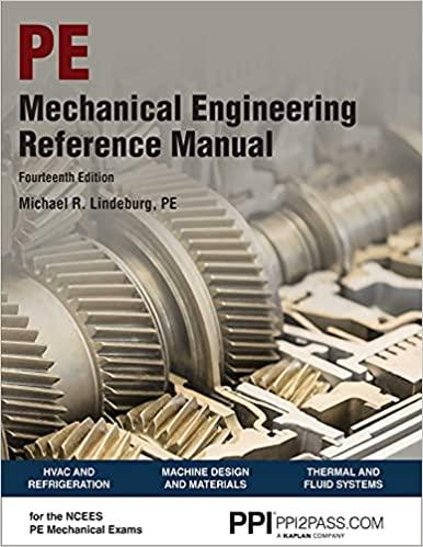 ppi mechanical engineering reference manual 14th edition michael r. lindeburg pe 1529045916, 978-1591266631