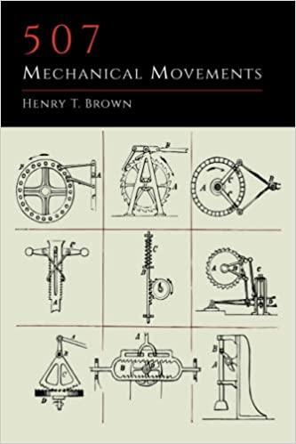 507 mechanical movements 1st edition henry t. brown 1614275181, 978-1614275183