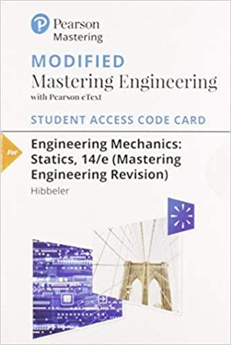 engineering mechanics statics 14th edition russell hibbler, russell hibbeler 0135881242, 978-0135881248